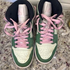 Dutch Green Nike Air Jordans